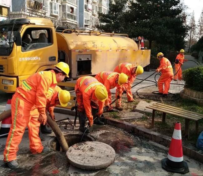 陆川市政管道清淤