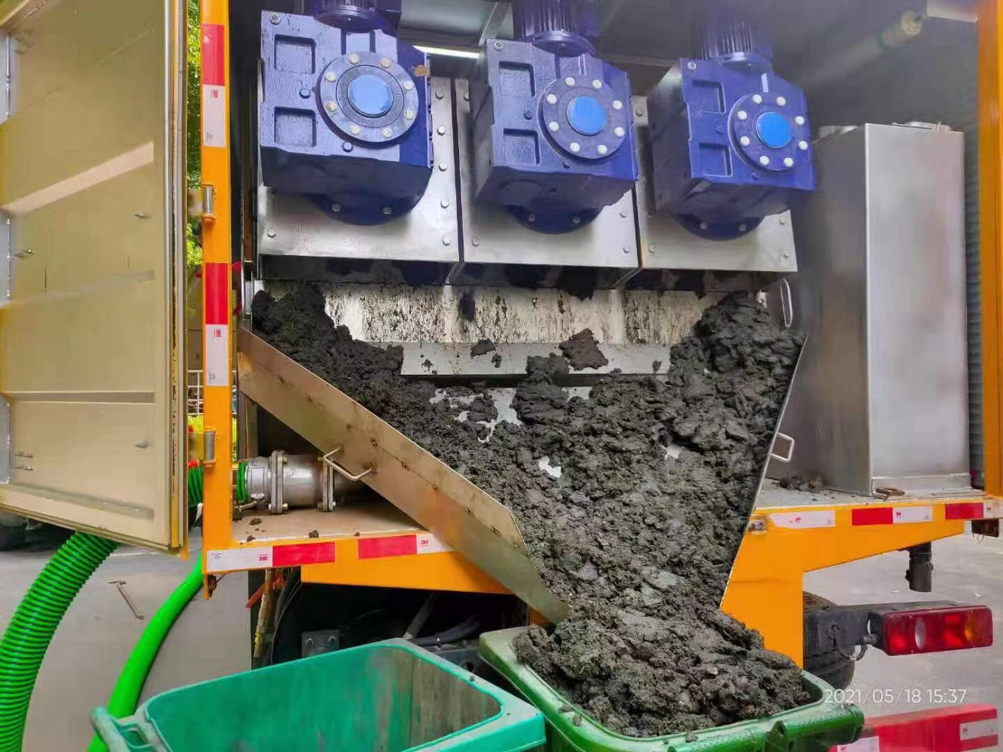 陆川化粪池清掏城市维护站-泥浆净化干湿分离处理